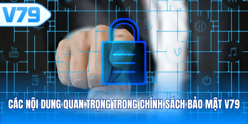 Các nội dung quan trọng trong chính sách bảo mật V79
